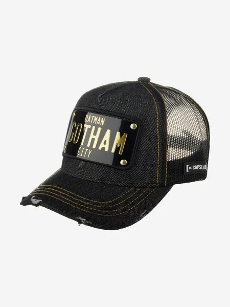 Бейсболка с сеточкой CAPSLAB CL/DC6/1/CAS/BATP1 DC Comics Gotham (черный), Черный
