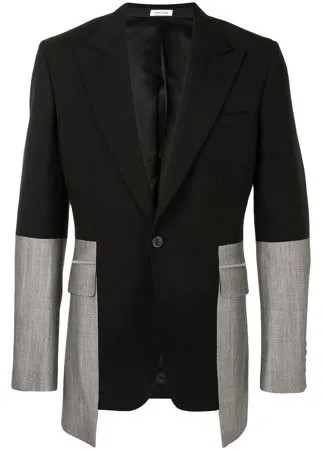 Alexander McQueen двубортный однобортный пиджак