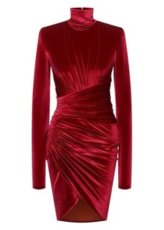 Бархатное платье Alexandre Vauthier