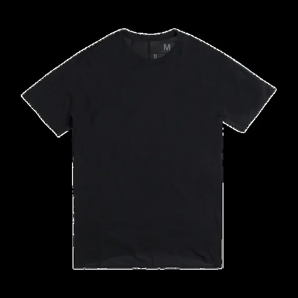 Футболка Boris Bidjan Saberi x Salomon Short-Sleeve 'Deep Black', черный