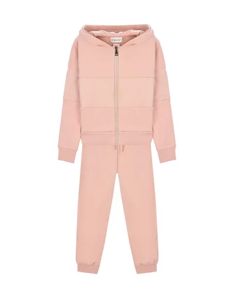 Розовый спортивный костюм Moncler детский