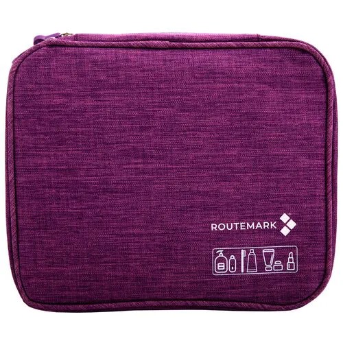 Косметичка ROUTEMARK на молнии, подкладка, фиолетовый