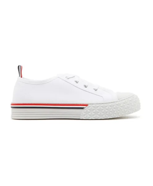 Кроссовки с полосатой отделкой Thom Browne, белый