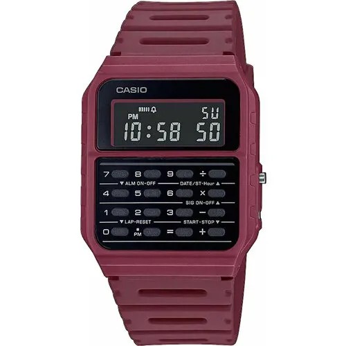 Наручные часы CASIO Vintage 52521, бордовый