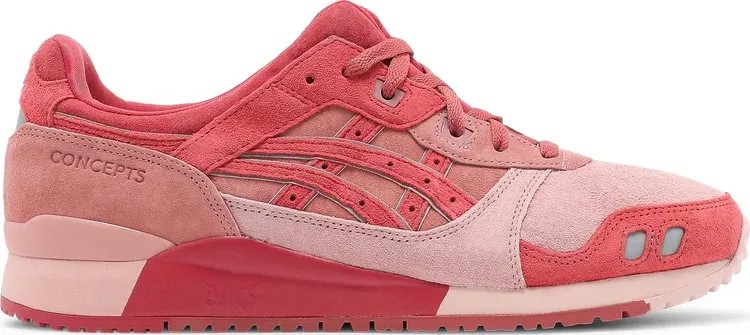 Кроссовки concepts x gel lyte 3 'otoro' Asics, розовый