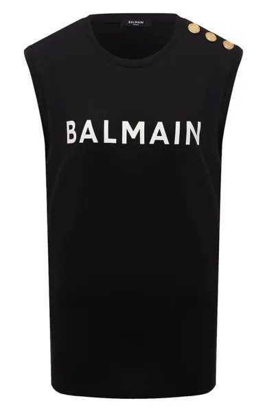 Хлопковая майка Balmain