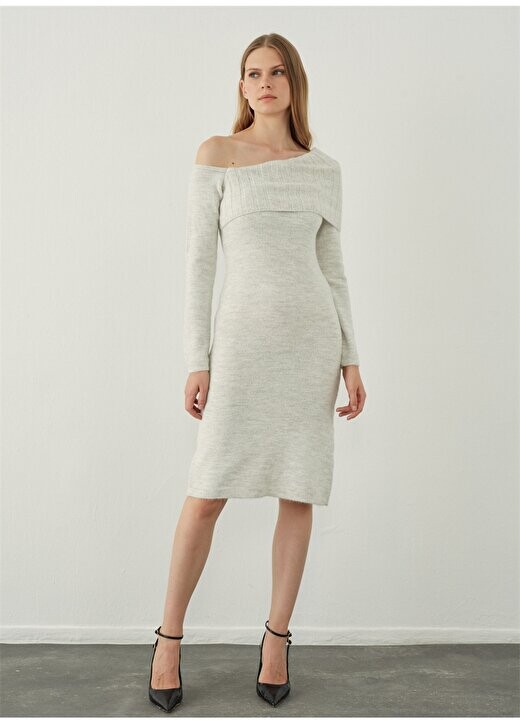 Женское платье цвета экрю SW23KD4810EK Sherin, экрю