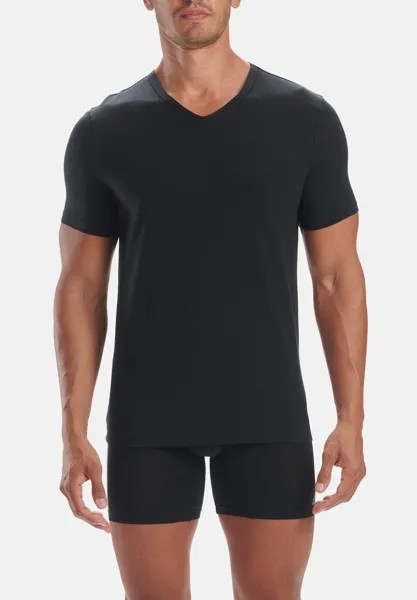 Майка/рубашка MULTIPACK 8ER PACK V-AUSSCHNITT LANGLEBIG adidas Performance, цвет black