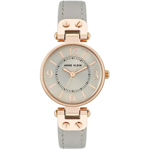 Наручные часы ANNE KLEIN Leather 9442RGTP, золотой, розовый