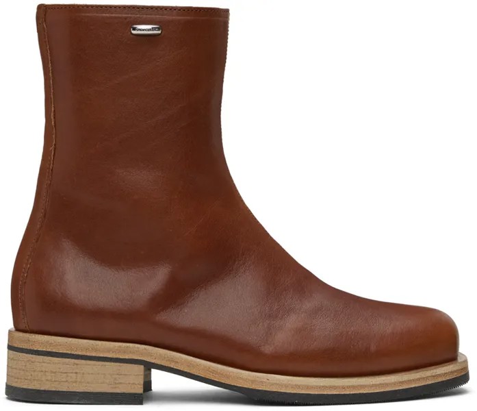 Коричневые ботинки Camion Our Legacy, цвет Coney cognac leather