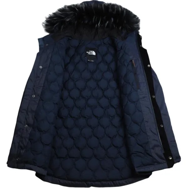 Пуховик мужской синий The North Face, синий