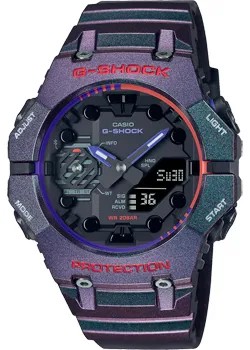 Японские наручные  мужские часы Casio GA-B001AH-6A. Коллекция G-Shock