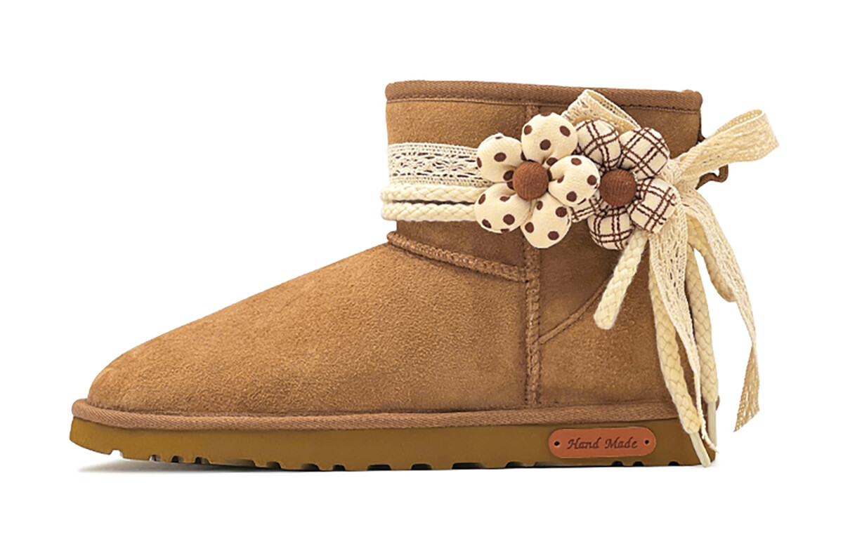 CLASSIC MINI Зимние ботинки женские бежевые Ugg