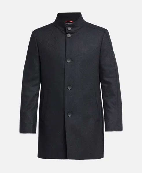 Шерстяное пальто Cinque, темно-синий
