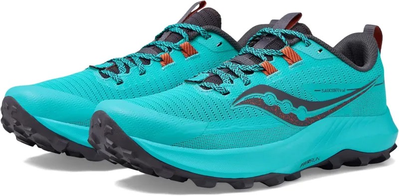 Кроссовки Peregrine 13 Saucony, цвет Agave/Basalt