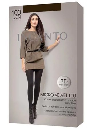 Колготки Incanto Microvelvet, 100 den, размер 5, коричневый