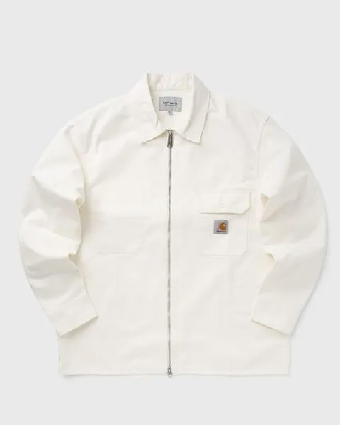 Куртка Carhartt Wip Rainer Shirt Jacket, цвет off-white rinsed
