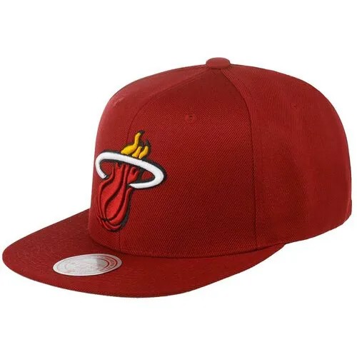 Бейсболка Mitchell & Ness, размер OneSize, бордовый