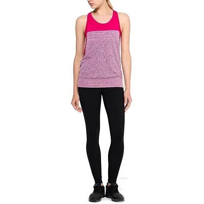 Женская свободная трикотажная майка Nike Dri-FIT, Mulberry/Sport Fuchsia Pink Glow, LG