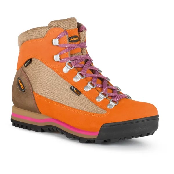Ботинки для прогулки Aku Women's Ultralight Micro GTX, цвет Beige/Orange