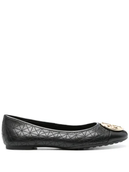 Tory Burch стеганые балетки Claire, черный
