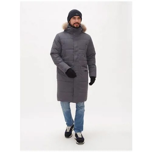 Пальто зимнее Huppa Werner 12318020-10048 10048, серый, размер M