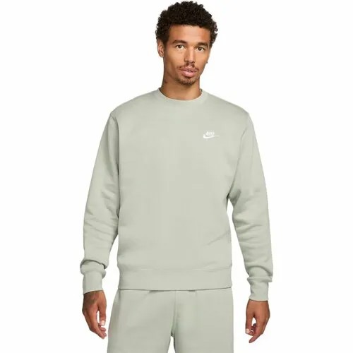 Свитшот спортивный NIKE NSW CLUB CRW BB HOODIE, размер XL, , зеленый