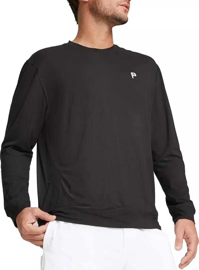 Мужской пуловер для гольфа средней тяжести Puma X PTC с круглым вырезом