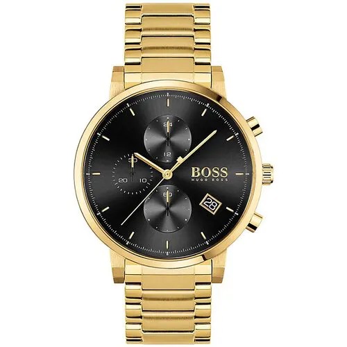 Наручные часы BOSS Integrity, черный, золотой