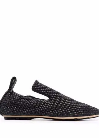 Bottega Veneta стеганые слиперы Lattice