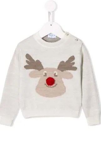 Siola джемпер с вышивкой Rudolph