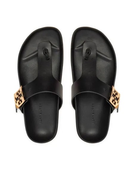 Шлепки Tory Burch, черный