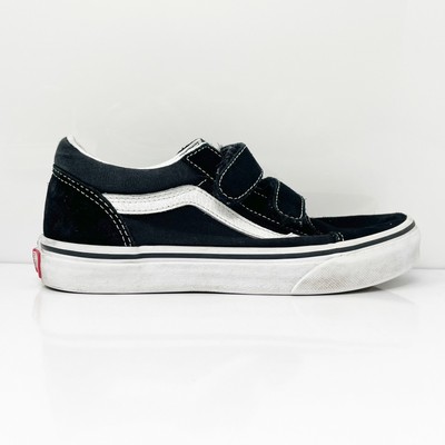 Vans Boys Off The Wall 721356 Черные повседневные кроссовки, размер 3