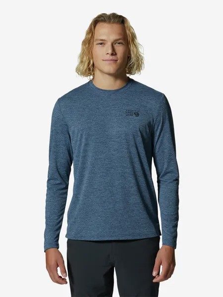 Лонгслив мужской Mountain Hardwear Sunblocker Long Sleeve, Синий