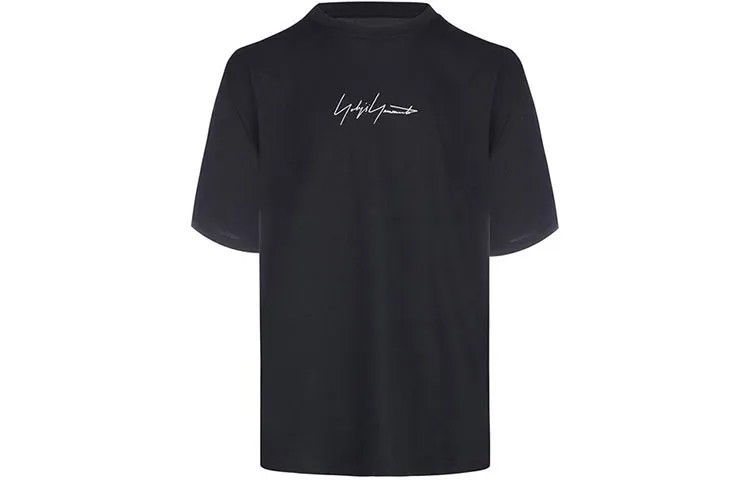 Футболка мужская черная Yohji Yamamoto, черный