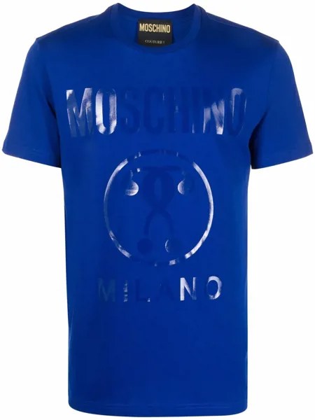 Moschino logo-print organic cotton T-shirt