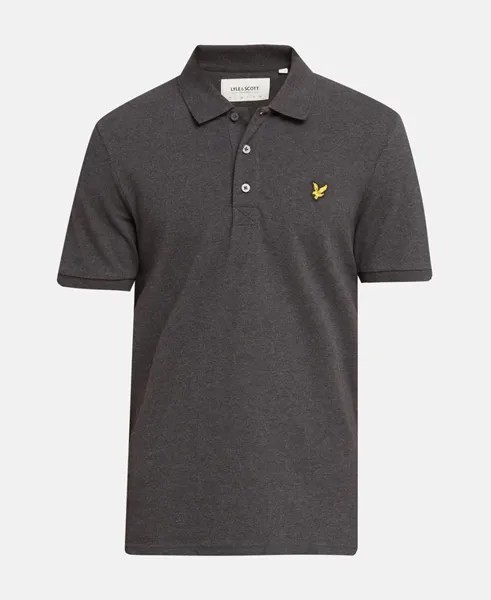 Рубашка поло Lyle & Scott, антрацит
