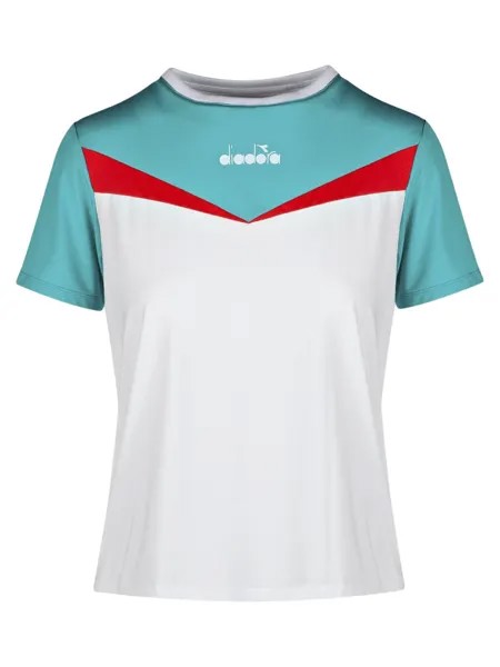 Футболка женская Diadora L. Ss T-Shirt белая XL