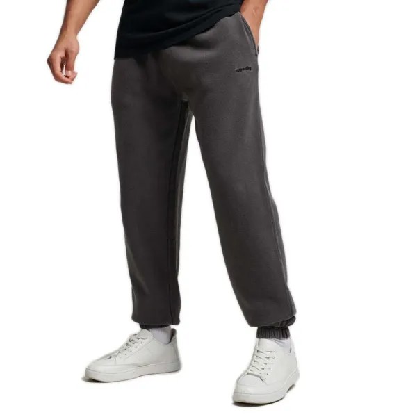Джоггеры Superdry Vintage Washed Joggers, черный