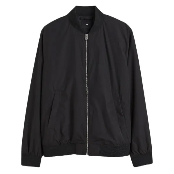 Куртка H&M Bomber, черный
