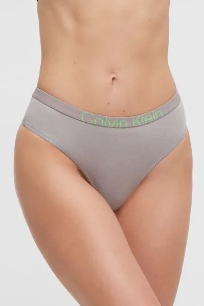 Шлепки Calvin Klein Underwear, серый