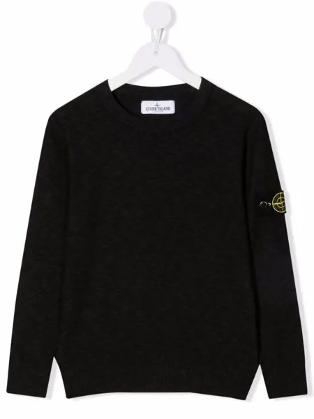 Stone Island Junior толстовка с нашивкой