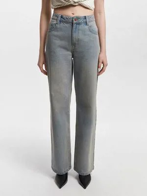 Джинсы wide leg