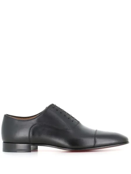 Christian Louboutin туфли Greggo на шнуровке, черный