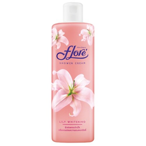 Крем-гель для душа Lion Flore Shower Cream Лилия осветляющий, 200 мл