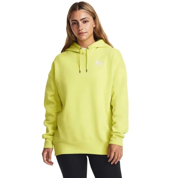 Худи Under Armour Essential Fleece OS, желтый