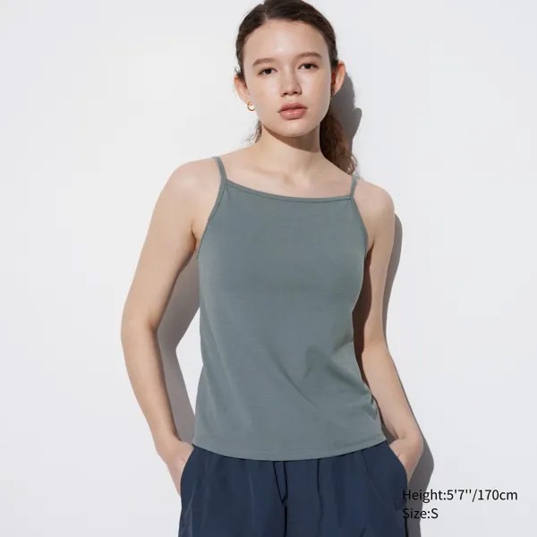 Майка Uniqlo AIRism женская, серый