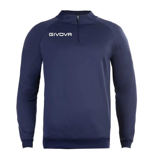 Толстовка Givova 500 Half Zip, синий