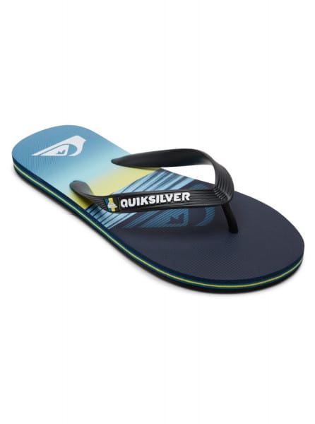 Шлепанцы мужские Quiksilver AQYL101263-BYJ1 голубые 46 EU