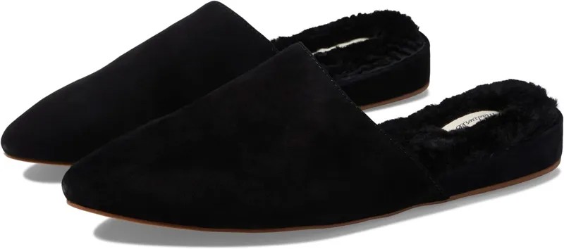 Лоферы The Kasey Mule Madewell, цвет True Black Sherpa